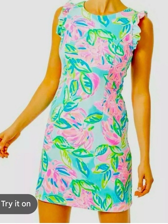 Lilly Pulitzer Dresses & Skirts - Lilly Pulitzer Carmelisa Multi Totally Blossom Shift Dress